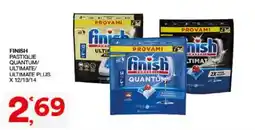 Sisa Finish pastiglie quantum/ultimate/ultimate plus offerta