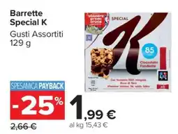 Carrefour Barrette Special K offerta
