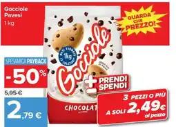 Carrefour Gocciole Pavesi offerta