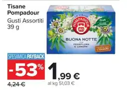 Carrefour TISANE POMPADOUR offerta