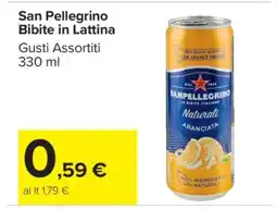 Carrefour San Pellegrino Bibite in Lattina offerta