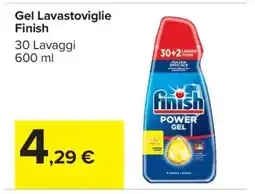 Carrefour Gel Lavastoviglie Finish offerta