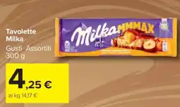 Carrefour Tavolette Milka offerta