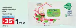 Carrefour Salviettine Baby Sensation Fria offerta