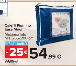 Carrefour Caleffi Piumino Easy Moon offerta