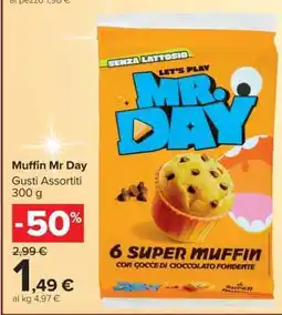 Carrefour Muffin Mr Day offerta