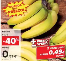 Carrefour Banane offerta