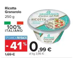 Carrefour RICOTTA GRANAROLO offerta
