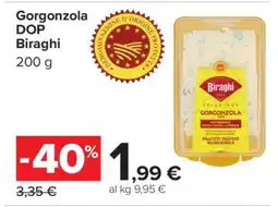 Carrefour Gorgonzola DOP Biraghi offerta