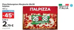 Carrefour Pizza Rettangolare Margherita 26x38 Italpizza offerta