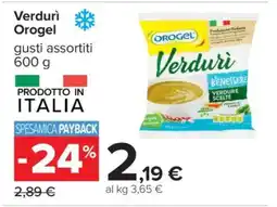Carrefour Verduri Orogel offerta