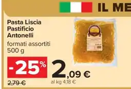 Carrefour Pasta Liscia Pastificio Antonelli offerta
