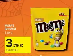Carrefour M&M’S Arachidi offerta