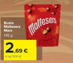 Carrefour Busta Maltesers Mars offerta