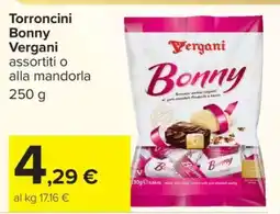 Carrefour Torroncini Bonny Vergani offerta