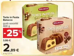 Carrefour Torte in Festa Balocco offerta