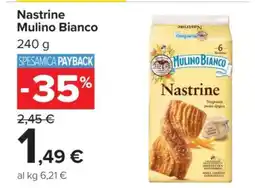 Carrefour Nastrine Mulino Bianco offerta