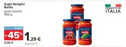 Carrefour Sughi Semplici Barilla offerta