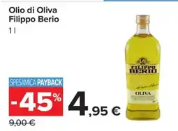 Carrefour OLIO DI OLIVA FILIPPO BERIO offerta