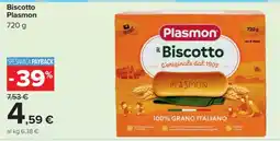 Carrefour Biscotto Plasmon offerta