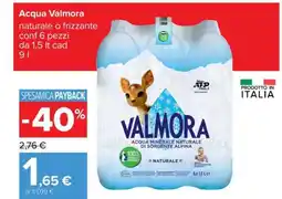 Carrefour Acqua Valmora offerta