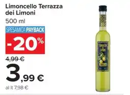 Carrefour Limoncello Terrazza dei Limoni offerta