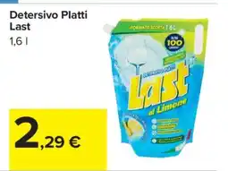 Carrefour Detersivo Platti Last offerta