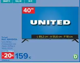 Carrefour Tv Led Mod. 40M10VDA offerta