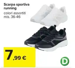 Carrefour Scarpa sportiva running offerta
