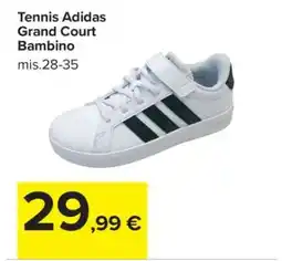 Carrefour Tennis Adidas Grand Court Bambino offerta