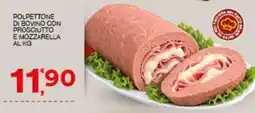 Sisa Polpettone di bovino con prosciutto e mozzarella offerta