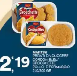 Sisa Martini Cordon Bleu/Crocchette offerta
