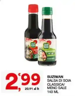 Sisa Suziwan salsa di soia classica meno sale offerta