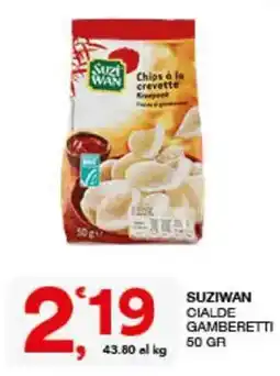 Sisa Suziwan cialde gamberetti offerta