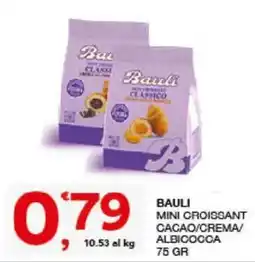 Sisa Bauli mini croissant cacao/crema/albicocca offerta