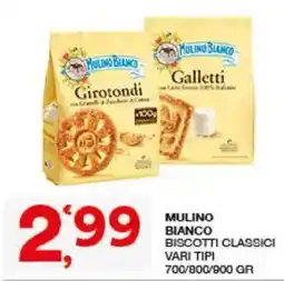 Sisa Mulino Bianco biscotti classici offerta