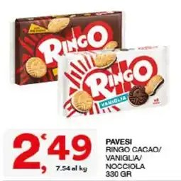 Sisa Pavesi Ringo offerta