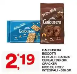 Sisa Galbusera biscotti cereali e cacao offerta