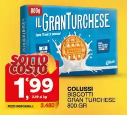 Sisa Colussi biscotti gran turche offerta