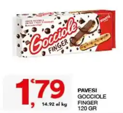 Sisa Pavesi Gocciolle Finger offerta