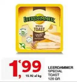 Sisa Leerdammer special toast offerta