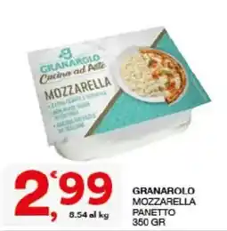 Sisa Granarolo mozzarella panetto offerta