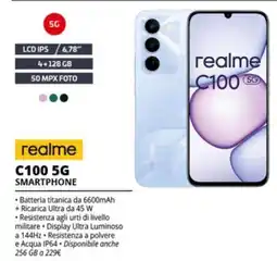 Comet realme C100 5G Smartphone offerta