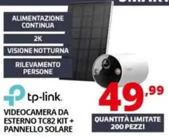 Comet tp-link videocamera da esterno tc82 kit offerta
