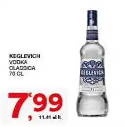 Sisa Keglevich vodka classica offerta