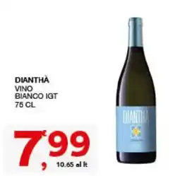 Sisa Dianthà vino bianco IGT offerta