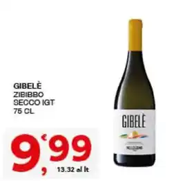 Sisa Gibelè Zibibbo Secco IGT offerta