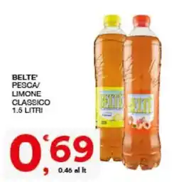 Sisa Belte pesca/limone classico offerta