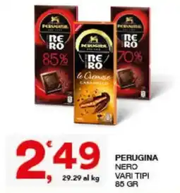 Sisa Perugina Nero vari tipi offerta