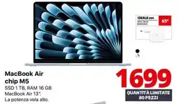 Comet MacBook Air chip M5 offerta